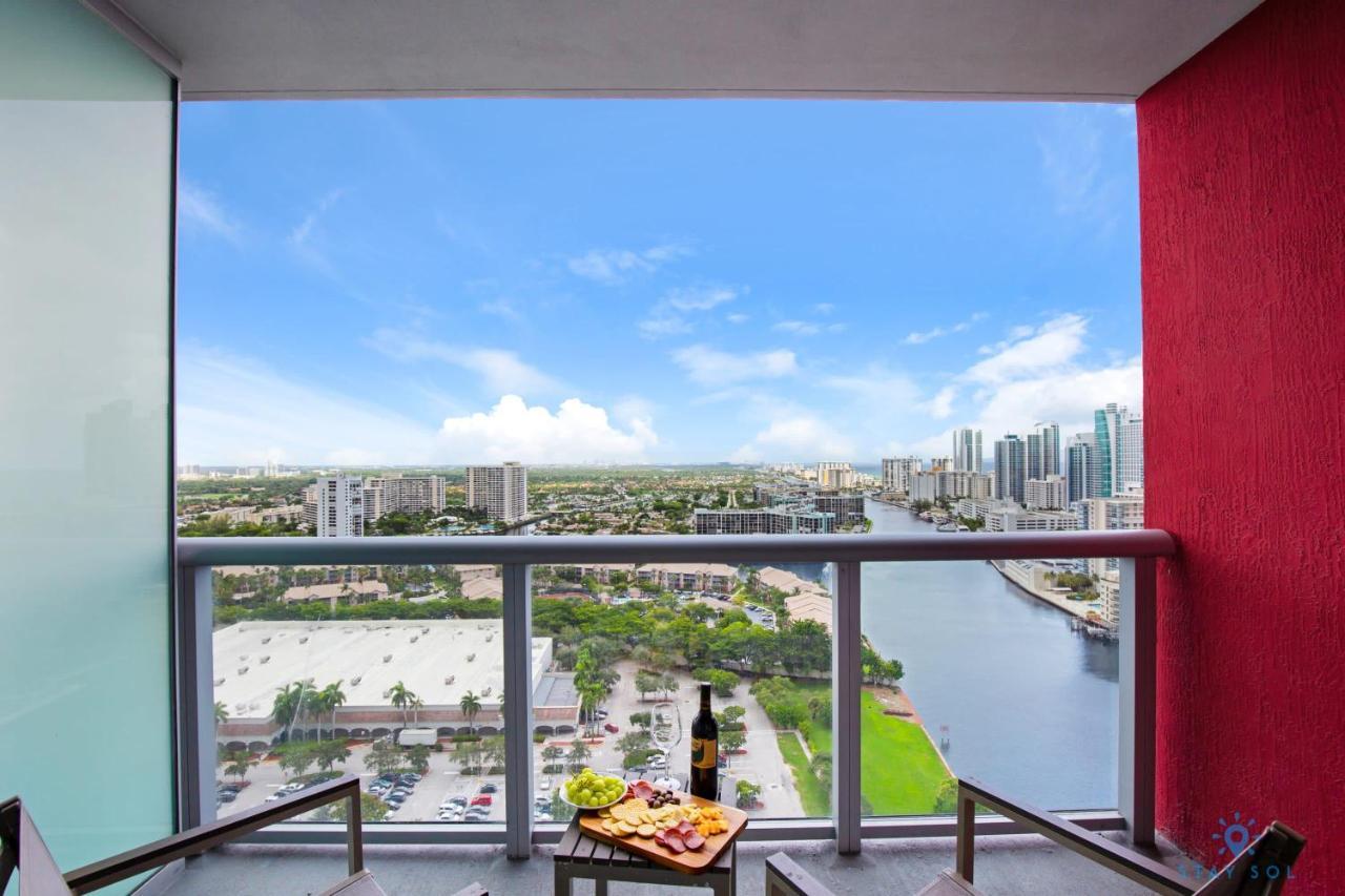 Upper Studio With Balcony,Pool And Gym, Near Beach Hallandale Beach Dış mekan fotoğraf