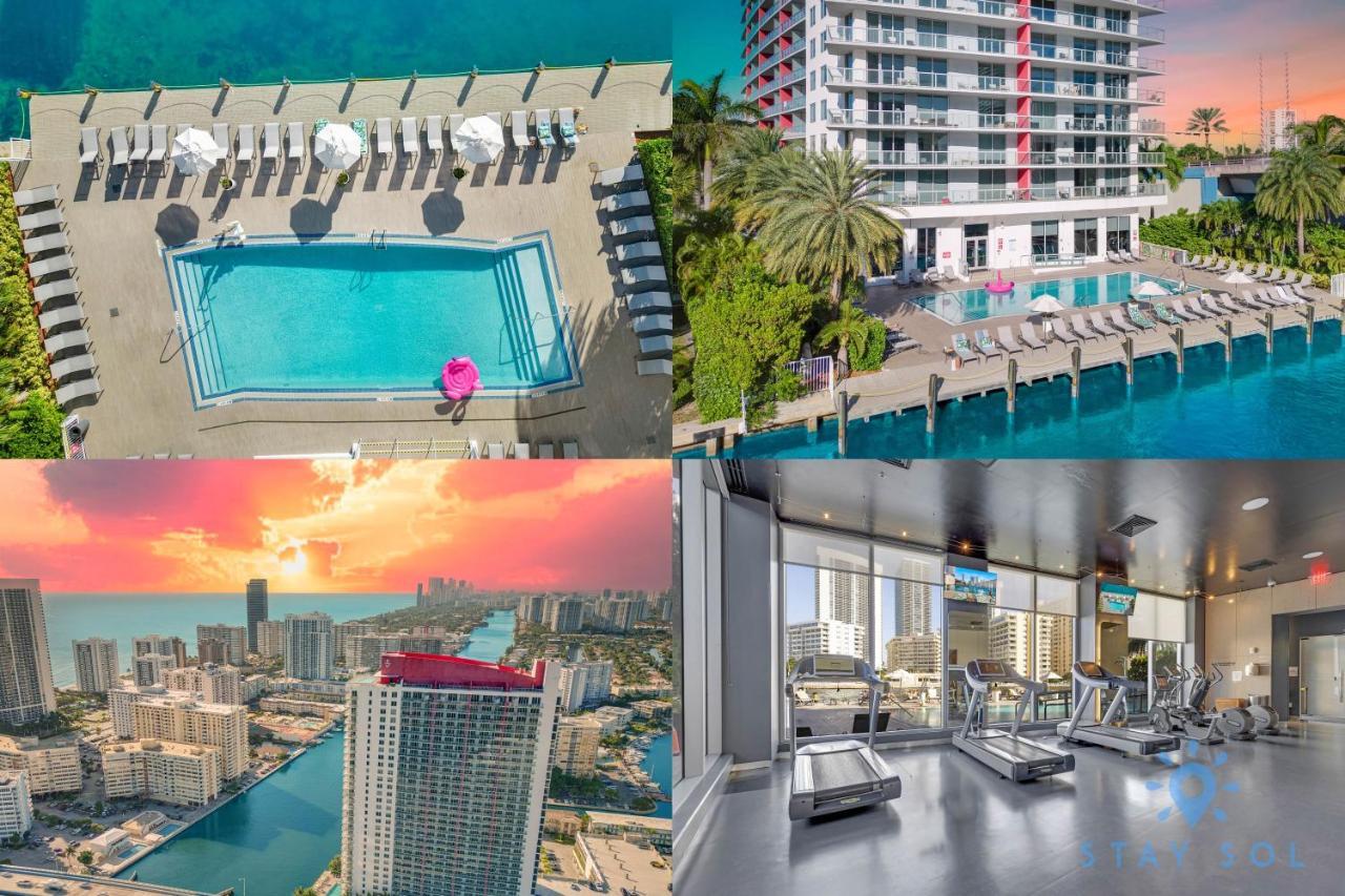 Upper Studio With Balcony,Pool And Gym, Near Beach Hallandale Beach Dış mekan fotoğraf